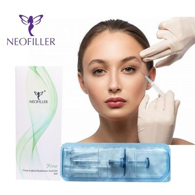 Neofiller 24mg-ml Ácido hialurónico relleno dérmico gel inyectable 9-12 meses longevidad mejora de la inyección hipodérmica