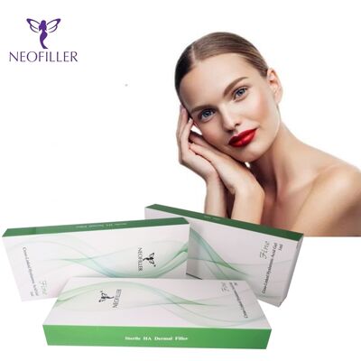 Neofiller 24mg-ml Ácido hialurónico relleno dérmico gel inyectable 9-12 meses longevidad mejora de la inyección hipodérmica