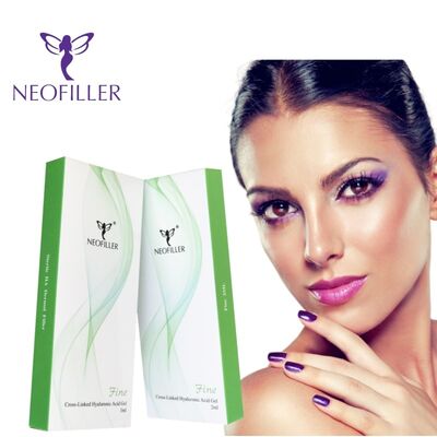 24 mg-ml Ácido hialurónico Relleno dérmico 10 ml Gel inyectable Aumento del tejido blando Mejora de la elasticidad de la piel