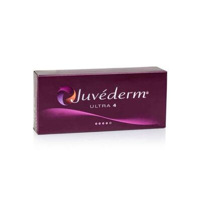 Relleno facial Juvederm con duración de efecto de 6 a 9 meses, diseñado para mejorar los contornos faciales y reducir las arrugas