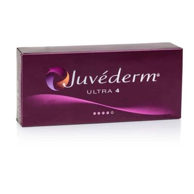 Relleno facial Juvederm con duración de efecto de 6 a 9 meses, diseñado para mejorar los contornos faciales y reducir las arrugas