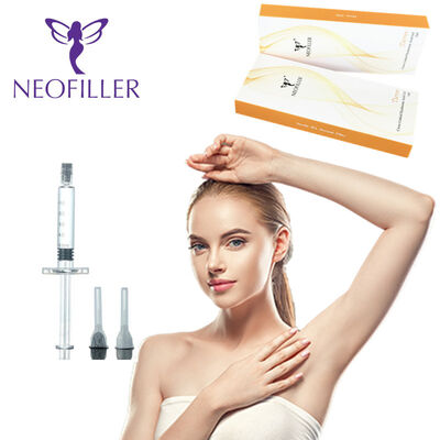 Almacenamiento a temperatura ambiente Relleno dérmico de ácido hialurónico 24 mg-ml Gel inyectable reticulado Restauración del volumen facial Hidratación de la piel