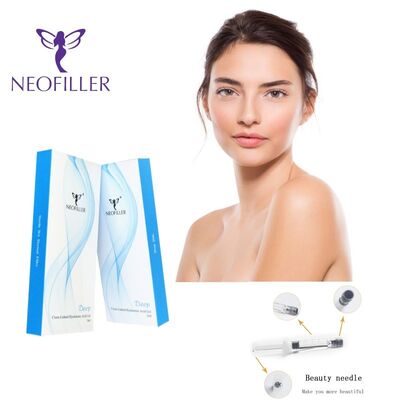 Mejora facial del gel inyectable del contorno de la nariz de la línea profunda del llenador dérmico del ácido hialurónico reticulado 2ml