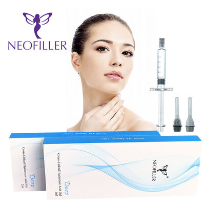 Mejora facial del gel inyectable del contorno de la nariz de la línea profunda del llenador dérmico del ácido hialurónico reticulado 2ml