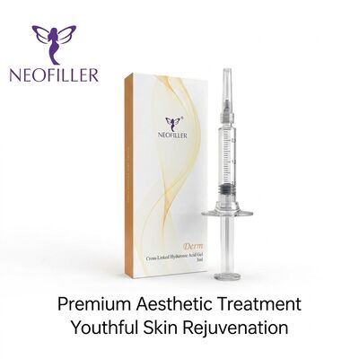 6-8 Months Effect Duration Hyaluronic Acid Dermal Filler with Biocompatible Hyaluronic Acid in 1ml Syringe Volume for Wrinkle Reduction
