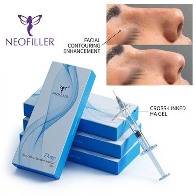 Línea profunda, antiarrugas, ácido hialurónico, relleno dérmico, gel inyectable, mejora de labios, restauración del volumen facial