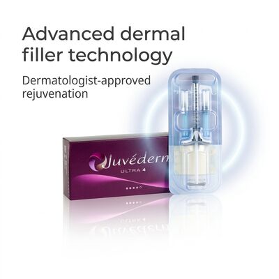 Relleno dérmico Juvederm con ácido hialurónico Adecuado para múltiples áreas faciales y requiere condiciones de almacenamiento Evite la congelación