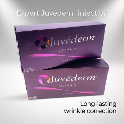 Relleno dérmico Juvederm con ácido hialurónico Adecuado para múltiples áreas faciales y requiere condiciones de almacenamiento Evite la congelación