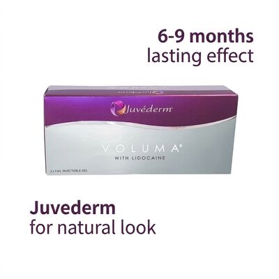 Condiciones de almacenamiento a temperatura ambiente Juvederm Relleno dérmico Inyección hipodérmica DHL UPS FEDEX Envío para cosméticos médicos