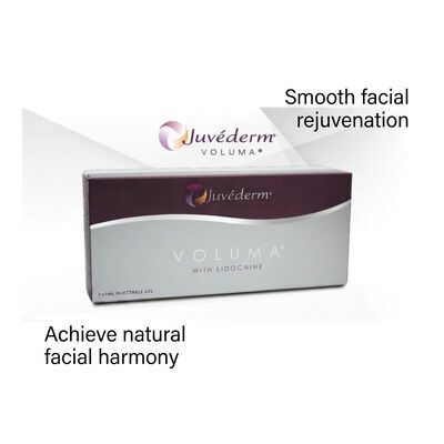 Condiciones de almacenamiento a temperatura ambiente Juvederm Relleno dérmico Inyección hipodérmica DHL UPS FEDEX Envío para cosméticos médicos