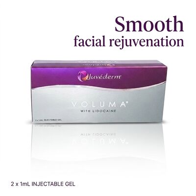 Seguridad Juvederm Ultra Plus Relleno 1ml 2Jeringas Gel inyectable de ácido hialurónico para contorno facial y reducción de arrugas