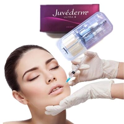 Juvederm, relleno facial utilizado en cirugía plástica para lograr contornos faciales naturales y textura juvenil de la piel