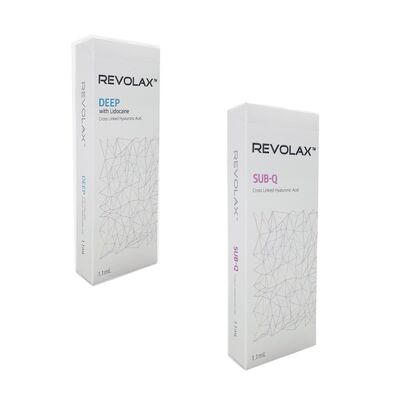 Revolax Filler cutáneo de ácido hialurónico inyectable para labios