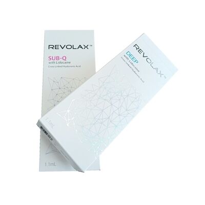 Revolax Filler cutáneo de ácido hialurónico inyectable para labios