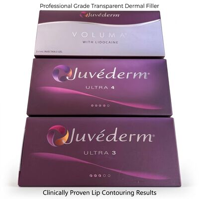 Cirugía plástica Juvederm Dermal Filler Concentración 20mgMl Longevidad 9-12 meses Adecuado para mejorar los contornos faciales y rejuvenecer la piel