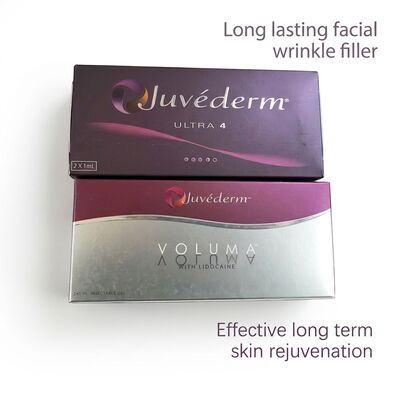 Clínicas Juvederm Ultra Plus relleno 1 ml jeringa de volumen relleno dérmico inyectable Tratamiento de arrugas faciales y restauración del volumen