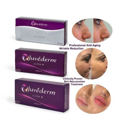 Inyección facial Juvederm Dermal Filler Longevidad 9-12 meses Ultra3 Ultra4 Voluma Perfecto para refinar el contorno facial