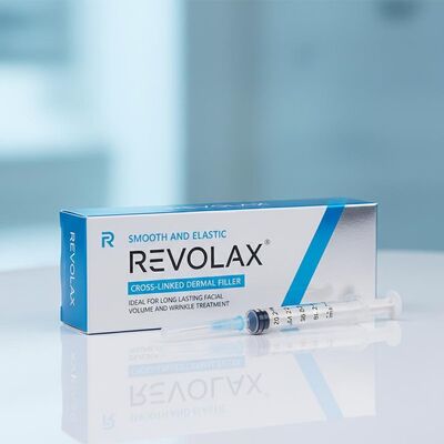 Relleno cutáneo suave y elástico Revolax Relleno cutáneo interconectado Ideal para el tratamiento de volumen facial y arrugas de larga duración
