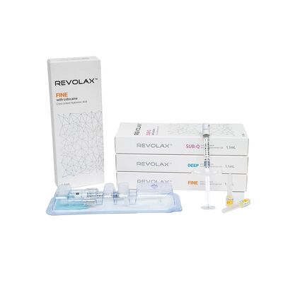 Revolax Filler cutáneo de ácido hialurónico inyectable para labios