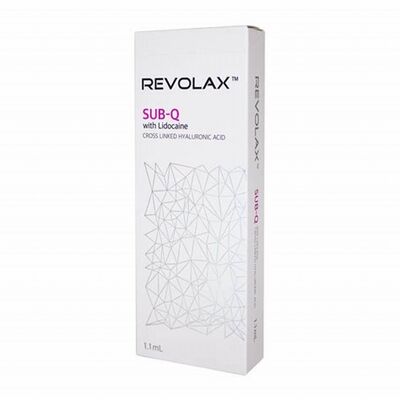 Relleno Dérmico Revolax Profundo Sub-Q para Inyección en la Dermis Media a Profunda para la Restauración del Volumen Facial y la Reducción de Arrugas