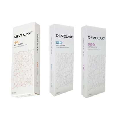 Ácido Hialurónico Relleno Dérmico Facial Coreano Revolax Deep Filler para Uso en Labios