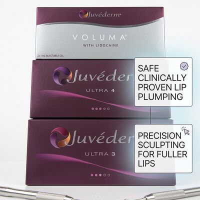 Relleno Juvederm para Mandíbula Ácido Hialurónico Relleno Dérmico para Lifting Facial Inferior Corrección de Papada 24mg/ml