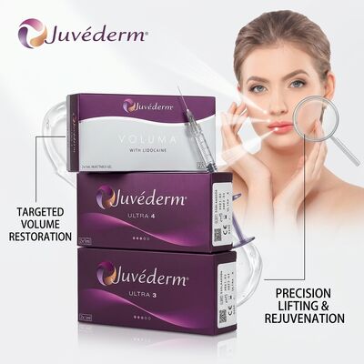 Juvederm Ultra 4 Chin Filler Hyaluronic Acid Dermal Filler para el contorno de la mandíbula 24 mg/ml