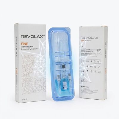 Revolax Sub-Q relleno facial completo monofásico de ácido hialurónico relleno dérmico 1.1 ml para la restauración del volumen facial
