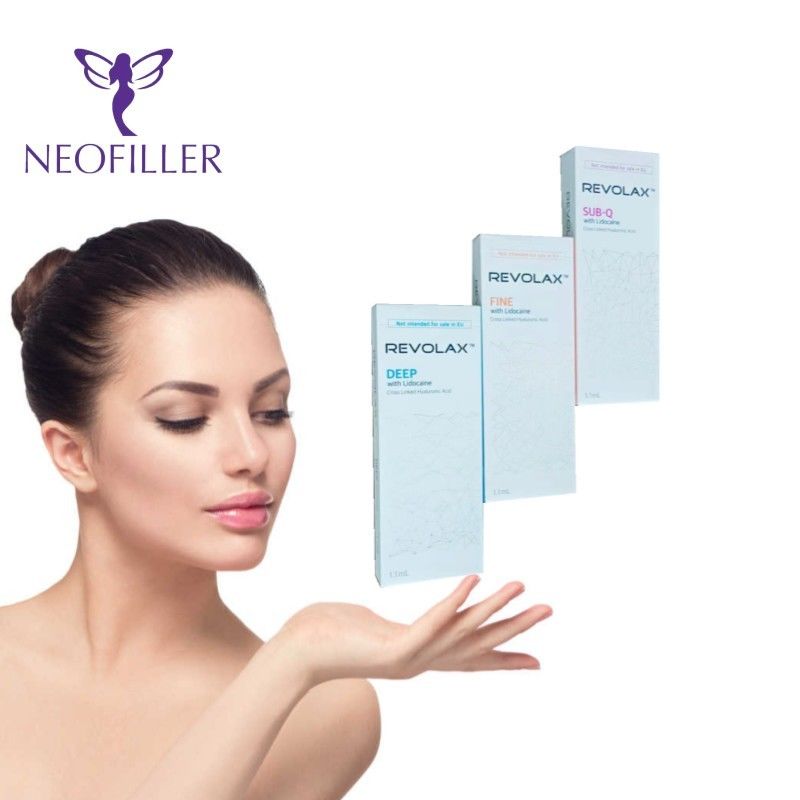 Sub Q Cross Linked Revolax Dermal Cross Linked Filler Inyección de relleno Ha 1,1 ml