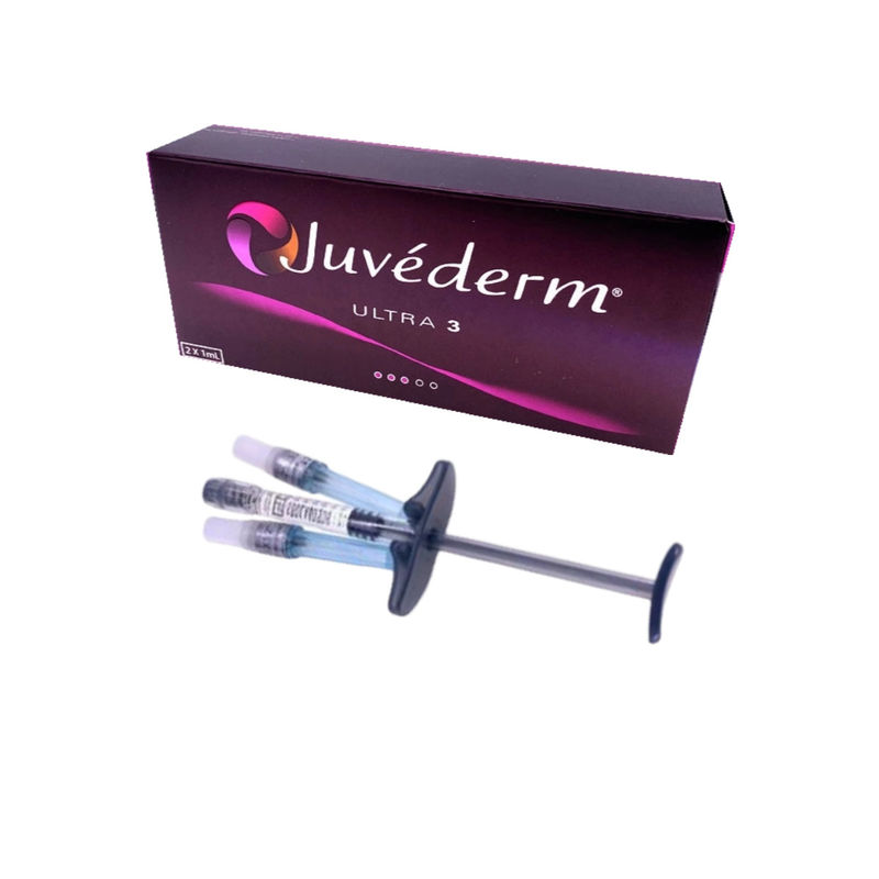 Inyecciones de gel de hialuronato Juvederm Relleno dérmico Ultra 3 Ultra 4 Voluma para la cara