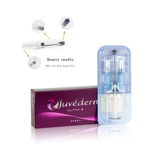 Gel de ácido hialurónico Juvederm Relleno dérmico 6-9 meses Efecto Almacenamiento a temperatura ambiente