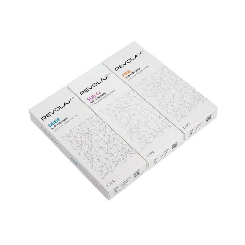 Multa cutánea ácida hialurónica Subq profundo del llenador de Revolax 1.1ml para alisar y llenar
