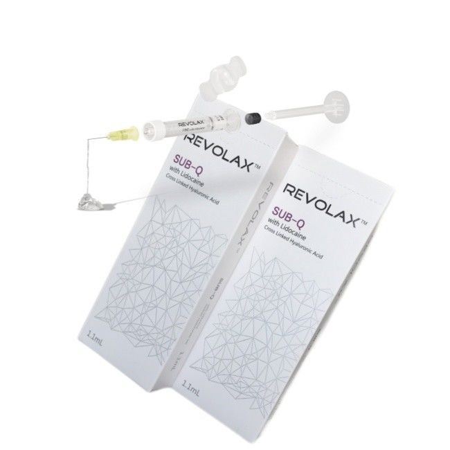 Revolax para el rostro Llenador dérmico Ácido hialurónico duradero durante 6-12 meses de belleza natural