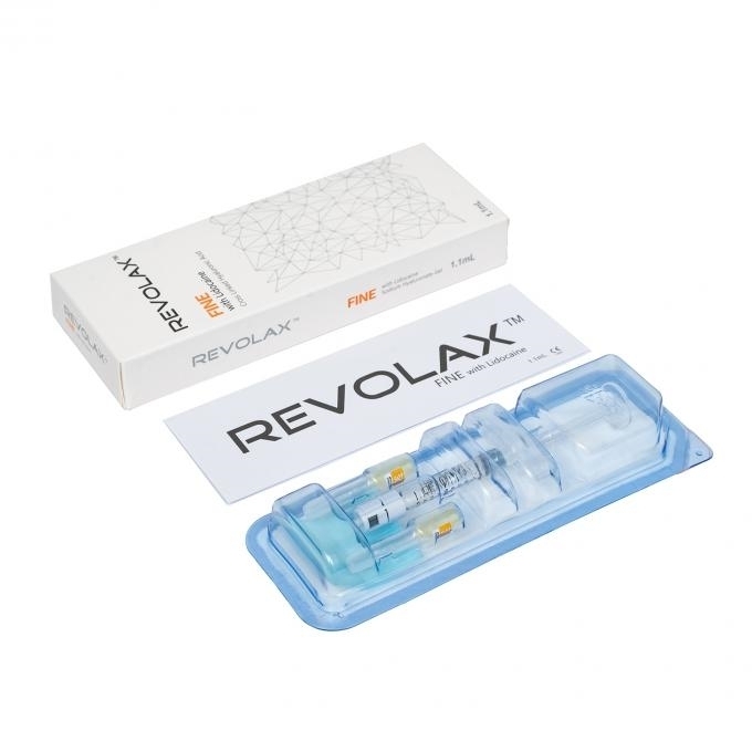 Revolax Filler cutáneo de ácido hialurónico inyectable para labios