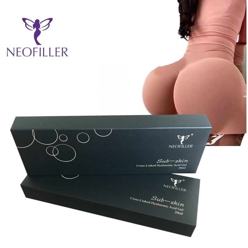 Relleno dérmico de ácido hialurónico transparente, Gel inyectable reticulado, almacenamiento a temperatura ambiente, rejuvenecimiento Facial