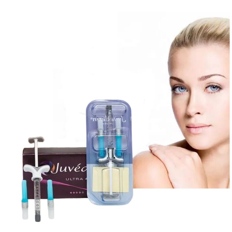 Aumento de labios Juvederm Dermal Filler Solución voluminizadora de larga duración con ácido hialurónico reticulado