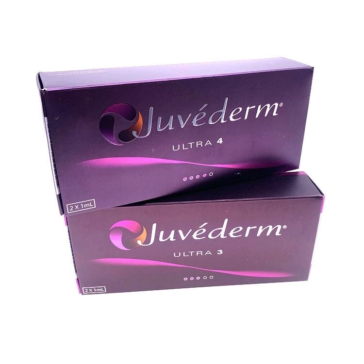 Ultra Juvederm Dermal Filler Gel inyectable de ácido hialurónico Ultra3 Ultra4 Voluma Tratamiento de rejuvenecimiento facial