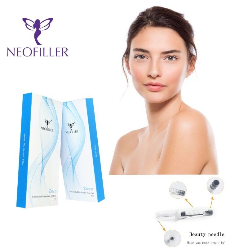 9-12 Meses Longevidad Ácido hialurónico Relleno dérmico Gel inyectable transparente Característica facial de aspecto natural Contorno de la piel Hidratación