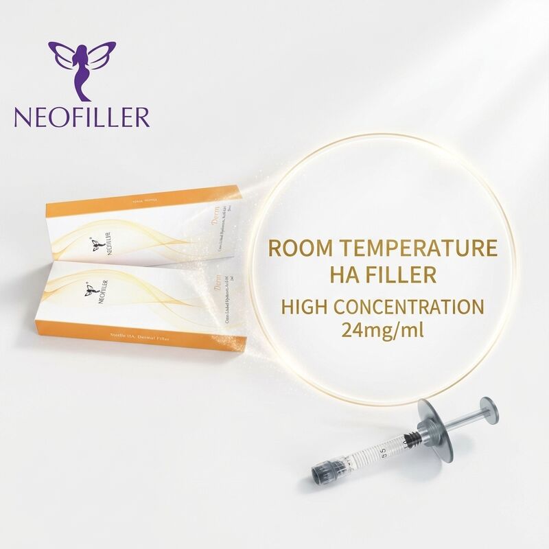 1 ml de jeringa Ácido hialurónico por volumen Relleno dérmico Solución inyectable 8 a 15 meses Longevidad Fórmula biocompatible