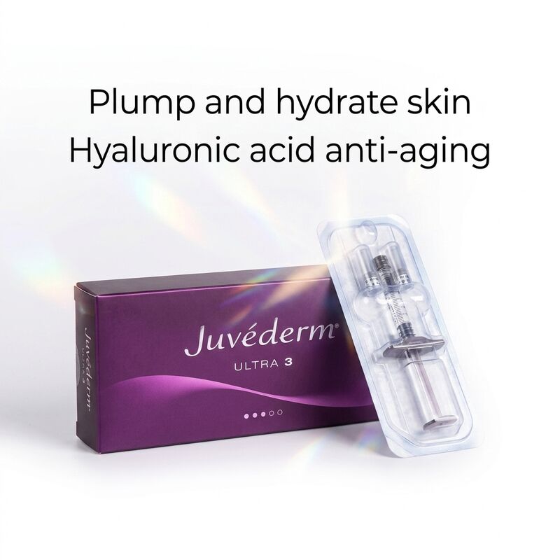 Formulación en gel de relleno dérmico Juvederm de origen estadounidense con opciones de envío de DHL UPS FEDEX para una distribución perfecta
