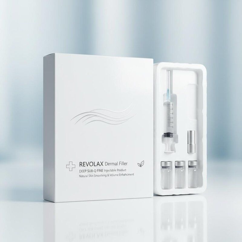 Antienvejecimiento Revolax Dermal Filler Deep Sub-q Producto inyectable fino OEM para el suavizado natural de la piel y el aumento del volumen