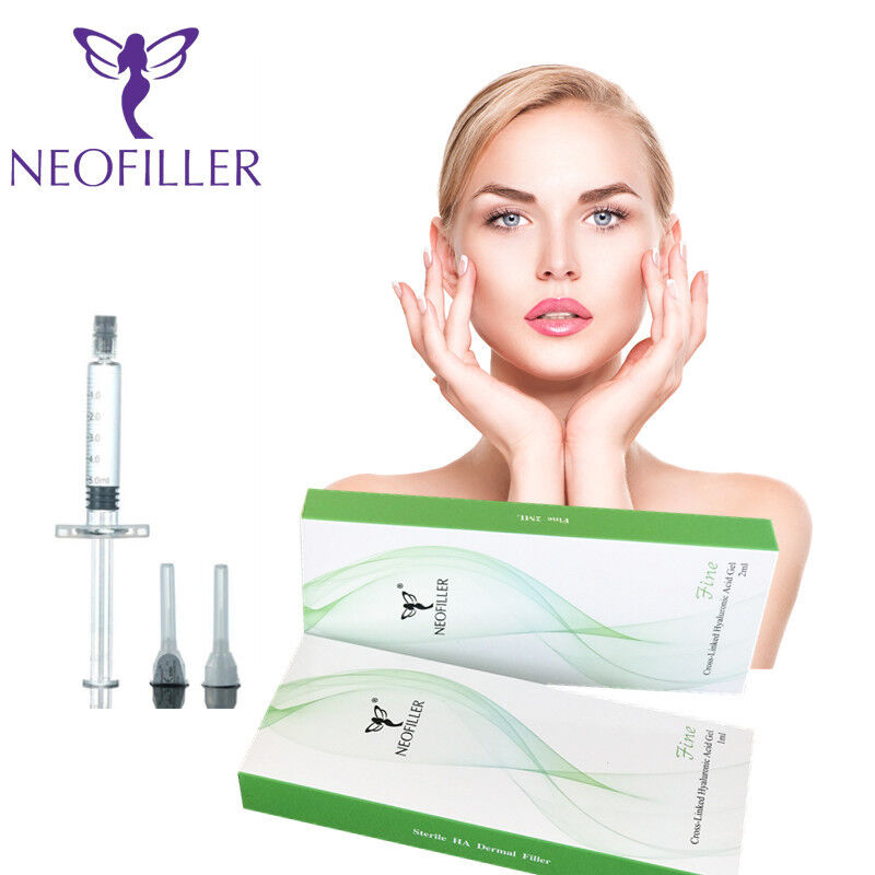 27G Needle Injectable Hyaluronic Acid Dermal Filler Radiesse Gel Facial Contouring Volume Enhancement Tratamiento Estético