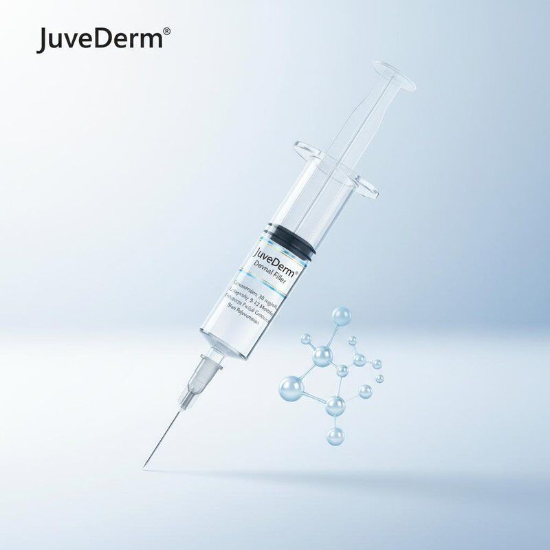 Cirugía plástica Juvederm Dermal Filler Concentración 20mgMl Longevidad 9-12 meses Adecuado para mejorar los contornos faciales y rejuvenecer la piel