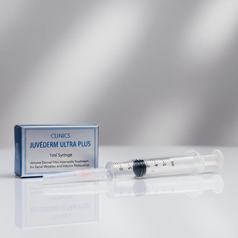 Clínicas Juvederm Ultra Plus relleno 1 ml jeringa de volumen relleno dérmico inyectable Tratamiento de arrugas faciales y restauración del volumen