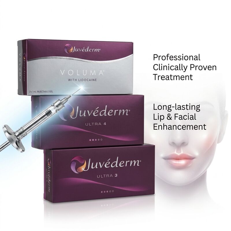 Juvederm relleno para la cara llena de ácido hialurónico relleno dérmico para la restauración total del volumen facial antienvejecimiento